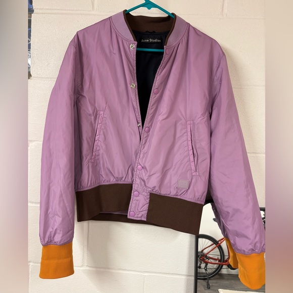 Acne Studios Mills Face Reversible Bomber Jacket - Picture 3 of 5